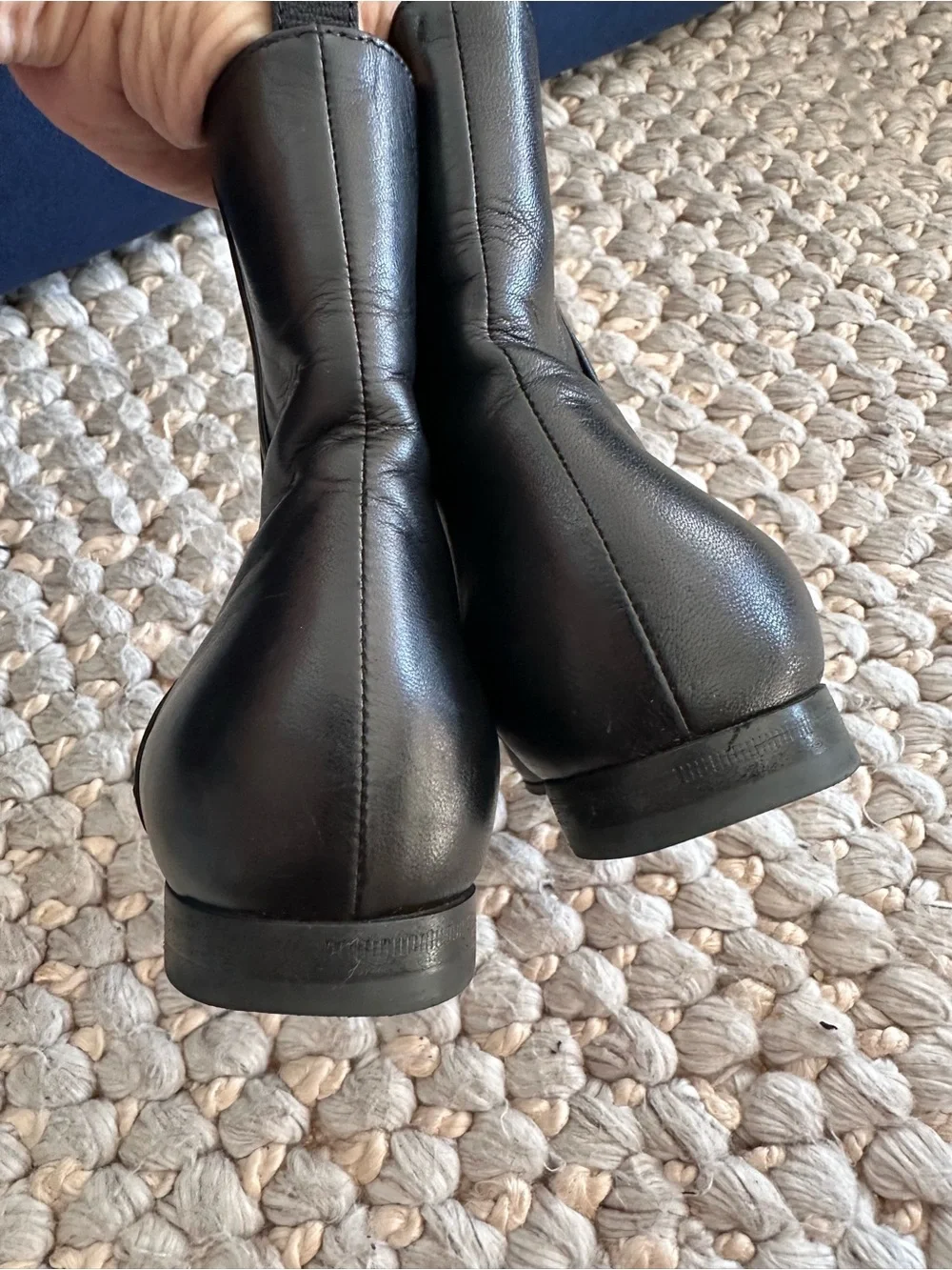 Gucci New Jordaan Black Leather Horsebit Short Chelsea Ankle Bootie Boot 37
